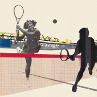 ACE Tennis Magazine Illustrations