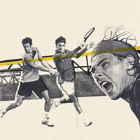 ACE Tennis Magazine Illustrations